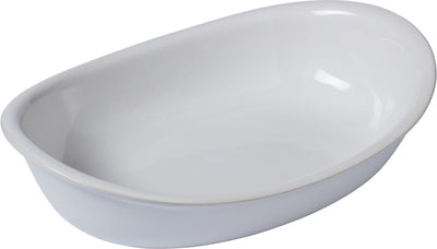 Pyrex - plat à four suprême ovale 2,7 litres - blanc - céramique