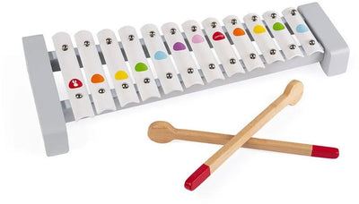Janod - confettis - xylophone en métal et bois