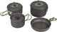 Bo-camp - set de poêles - explorer - 4 pièces - anodisé dur - aluminium