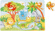 Goki Wooden Nick Puzzle Zoo avec son, 6e.
