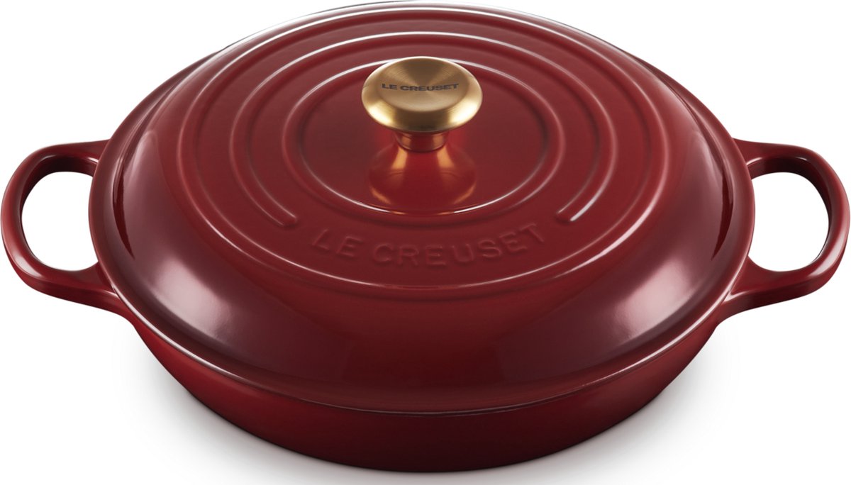 Cocotte Le creuset - 30cm - grenat campagnard