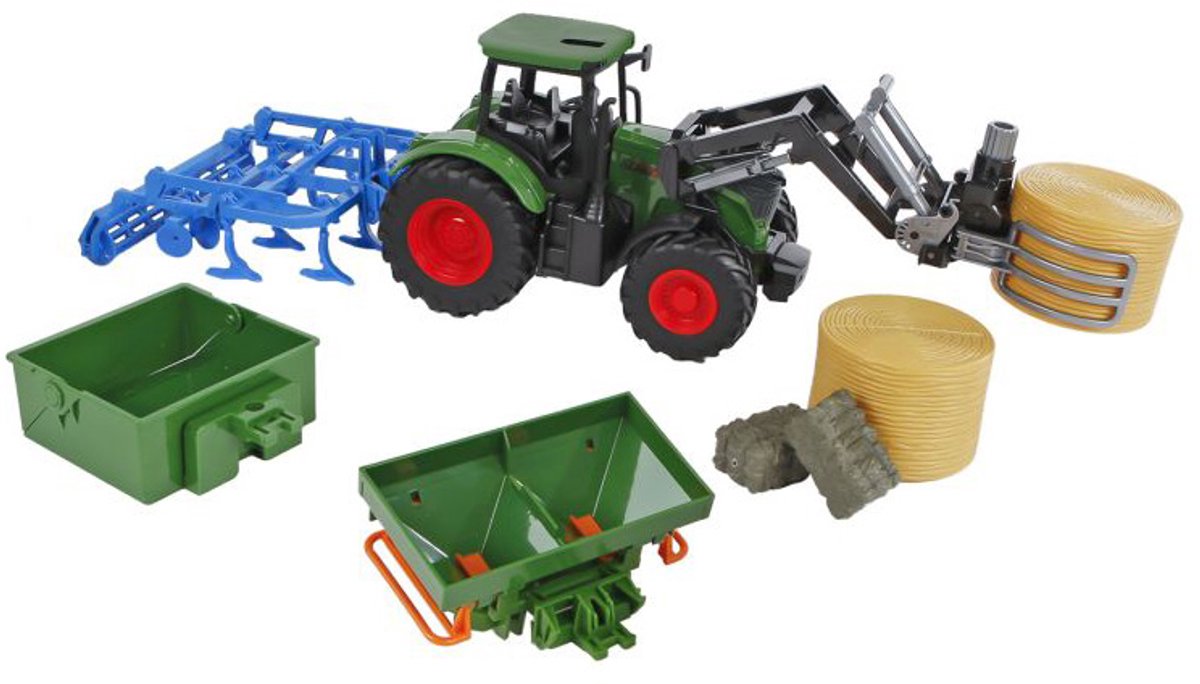 Tracteur de globe pour enfants avec accessoires, 30 cm