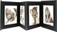 Deknudt frames a66dc2 8ph - album leporello - noir - 8x photo 13x18 cm