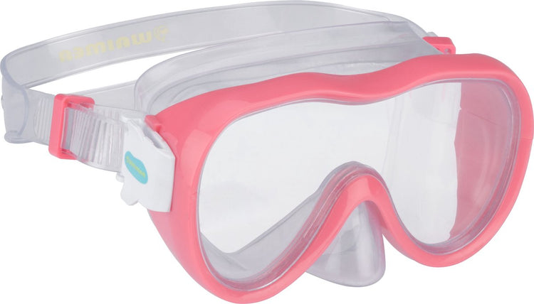 Lunettes de plongée Waimea - enfants - rose - anti-buée - lentille verre trempé
