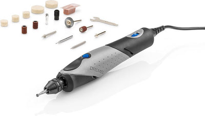 Outil multifonction Dremel stylo+ - sur cordon - incl. 15 accessoires