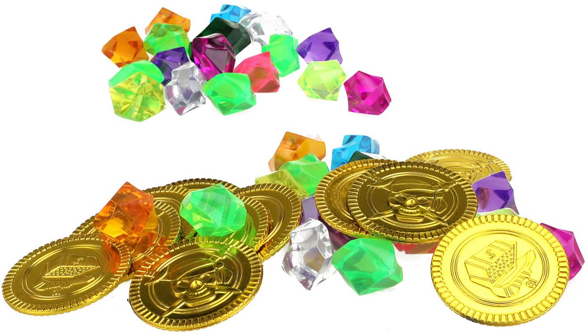 Toi-toys Pirate Coins et diamants