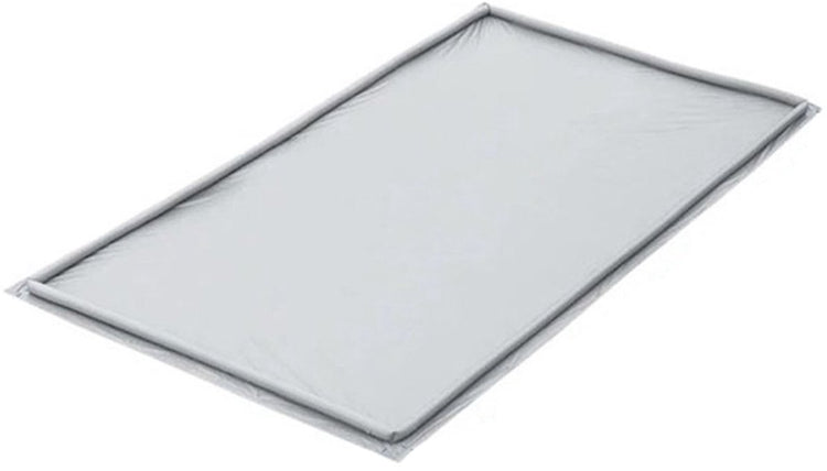 Tapis de sol gonflable Proplus - 2,50 x 3,50 m - PVC imperméable - bordure gonflable - gris