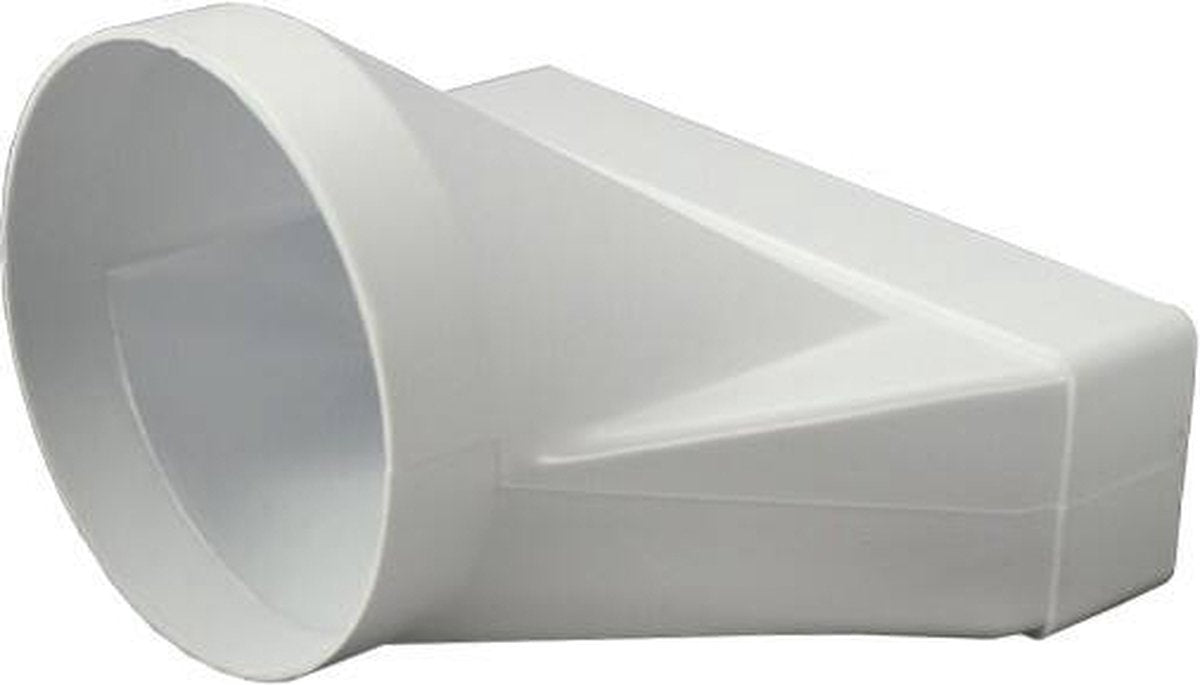 Adaptateur plastique rectangulaire Europlast ø125mm - 220x55mm - ksd25-125
