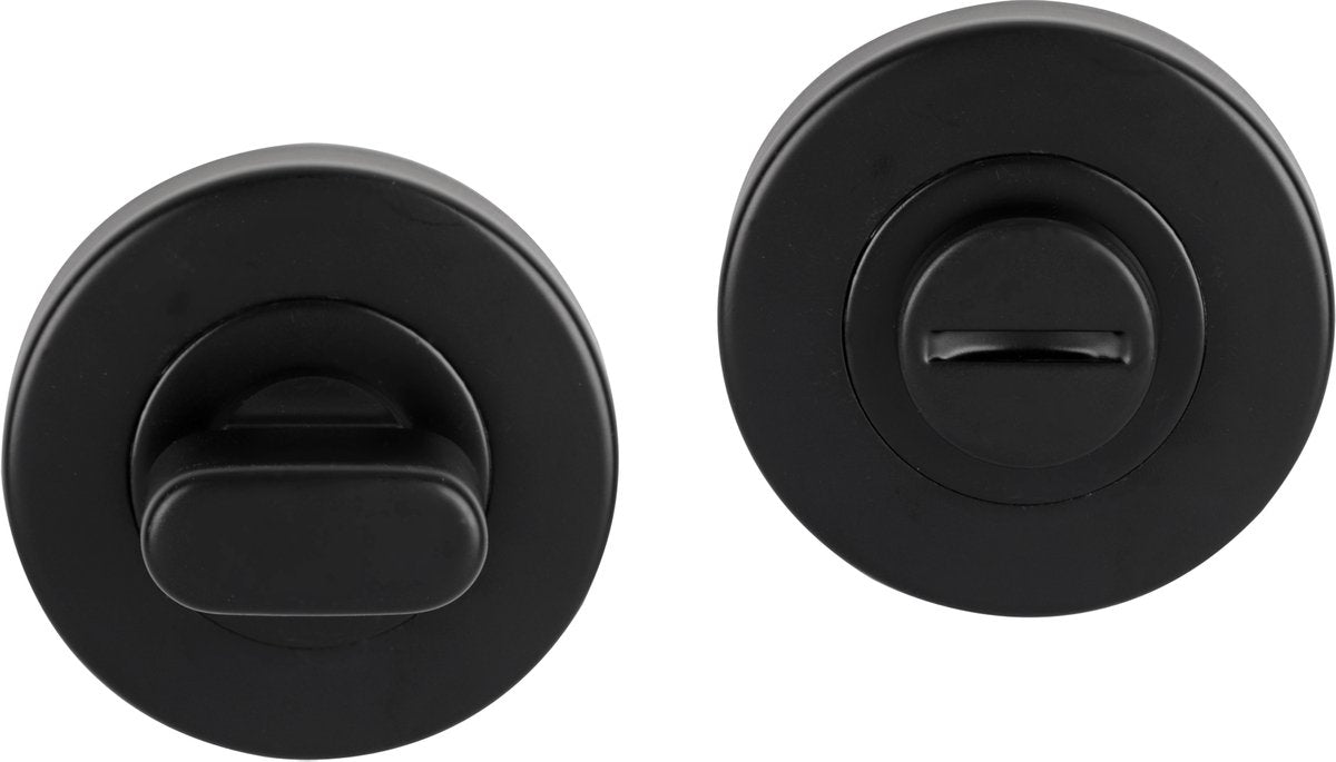 Différence | rosace de toilettes | noir | rond | 53mm