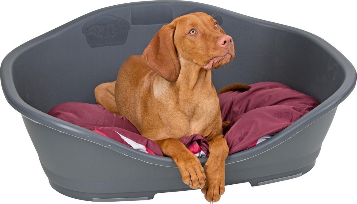 Lit pour chien dormeur Stefanplast - anthracite - m: 65 x 42 cm