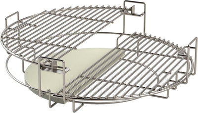 Grand système à plusieurs niveaux Grill Guru - Créez un espace plus utilisable et flexible et différentes zones de température dans votre kamado.