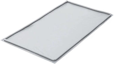 Tapis de sol gonflable Proplus - 2,50 x 3,50 m - PVC imperméable - bordure gonflable - gris