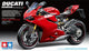 Tamiya maquette véhicule militaire - 14129 ducati 1199 panigale s - moto plastique - 1:12 - modélisme