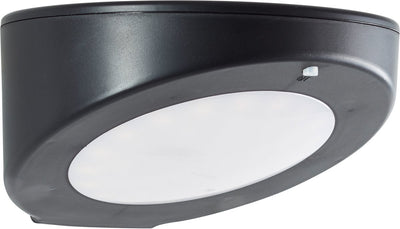 Brilliant bardum - applique d'extérieur - led 3w - solaire - 520 lm - 4000k - capteur - ip44 - noir