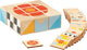 Puzzle Goki - jeu - 9 blocs - 25 motifs - bois - 3+