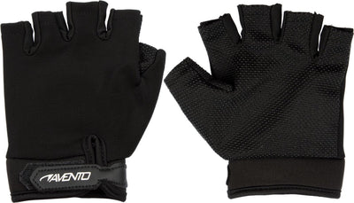 Avento gants de fitness en maille - noir - s m