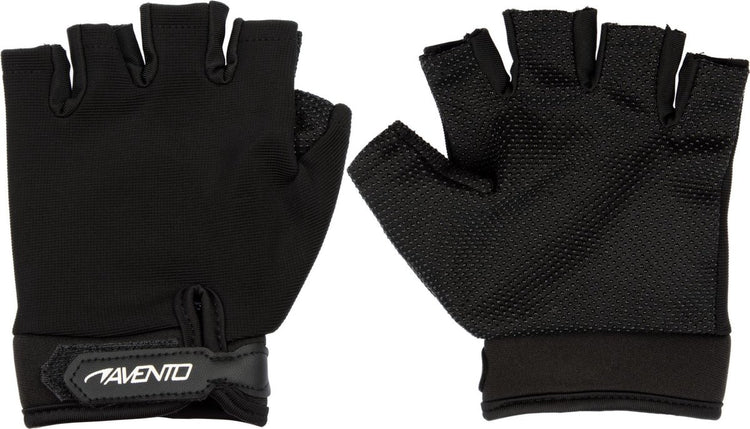 Avento gants de fitness en maille - noir - s m