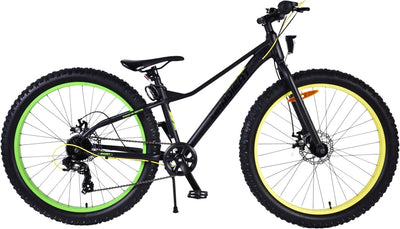 Volare Gradient Children's Bicycle - Boys - 26 pouces - Black Yellow Green - 7 Speed ​​- Prime Collection
