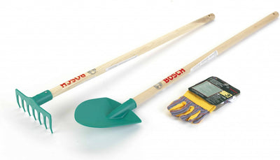 Klein Toys Bosch Garden Ensemble de jardin 3 pièces - incl. accessoires - incl. yeux pendants - vert jaune