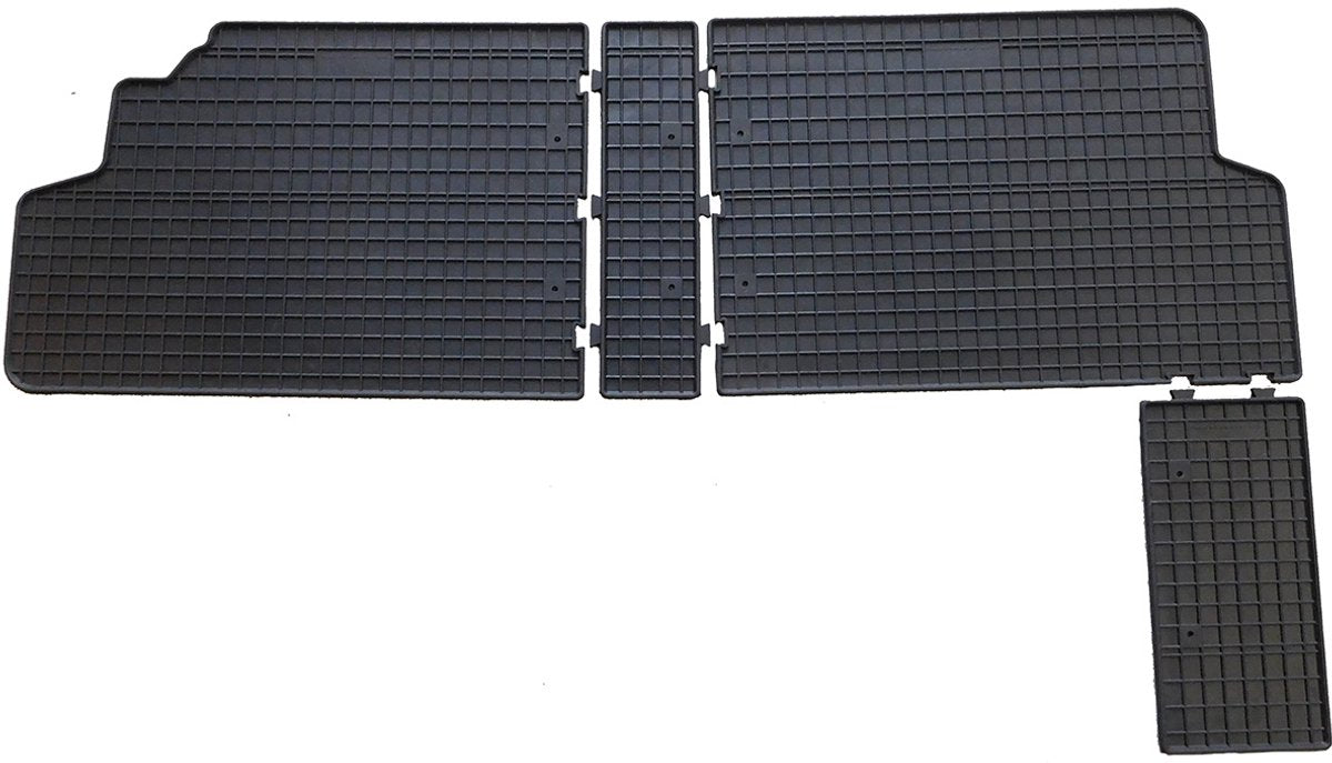Tapis en caoutchouc Frogum Fiat Scudo van 2006-2016 (se place derrière la 2ème rangée de sièges) -