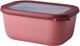 Mepal - récipient alimentaire multi-bols cirqula - 1500 ml - rectangulaire - mauve vif