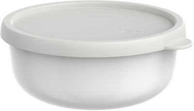 Boîte de conservation Mepal lumina - 750 ml - récipient micro-ondes avec couvercle - blanc
