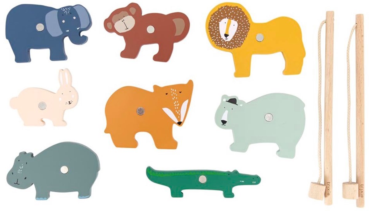 Trixie Wooden Fish Game Animaux