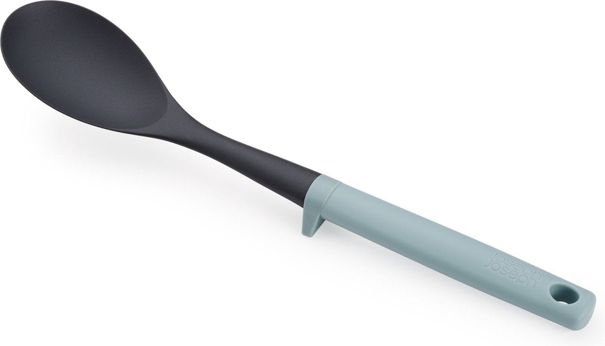 Joseph joseph duo opale - cuillère d'aide à la cuisine avec support - nylon - bleu