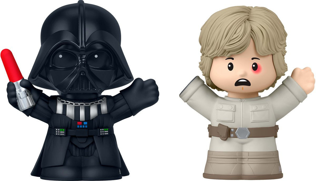 Mattel star wars little people collector mini figurine 2-pack je suis ton père mini figurine 7 cm