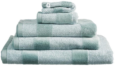 Beddinghouse pure stripe - serviette invité - lot de 2 - 30x50cm - vert