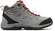 Chaussures de randonnée femme Columbia redmond iii mid waterproof - vapeur, corail rouge