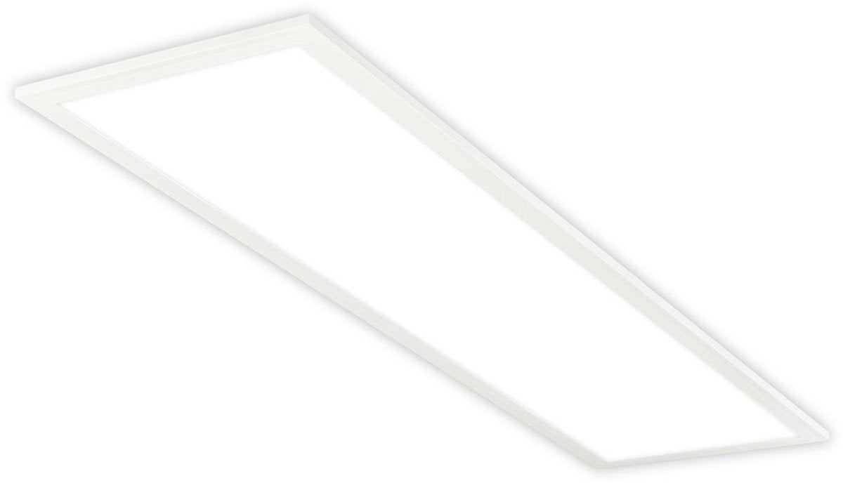 B.k.licht briloner simple – plafonnier de salle de bain – cherchez une source de lumière* – éclairage de salle de bain – lumière blanc neutre – 13,5w – 2900lm – blanc – 100cm