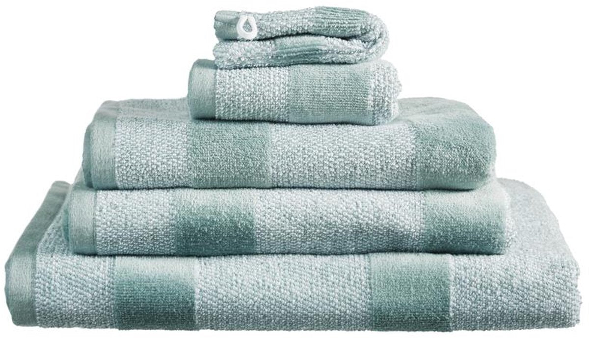 Beddinghouse pure stripe - serviette invité - 30x50cm - vert