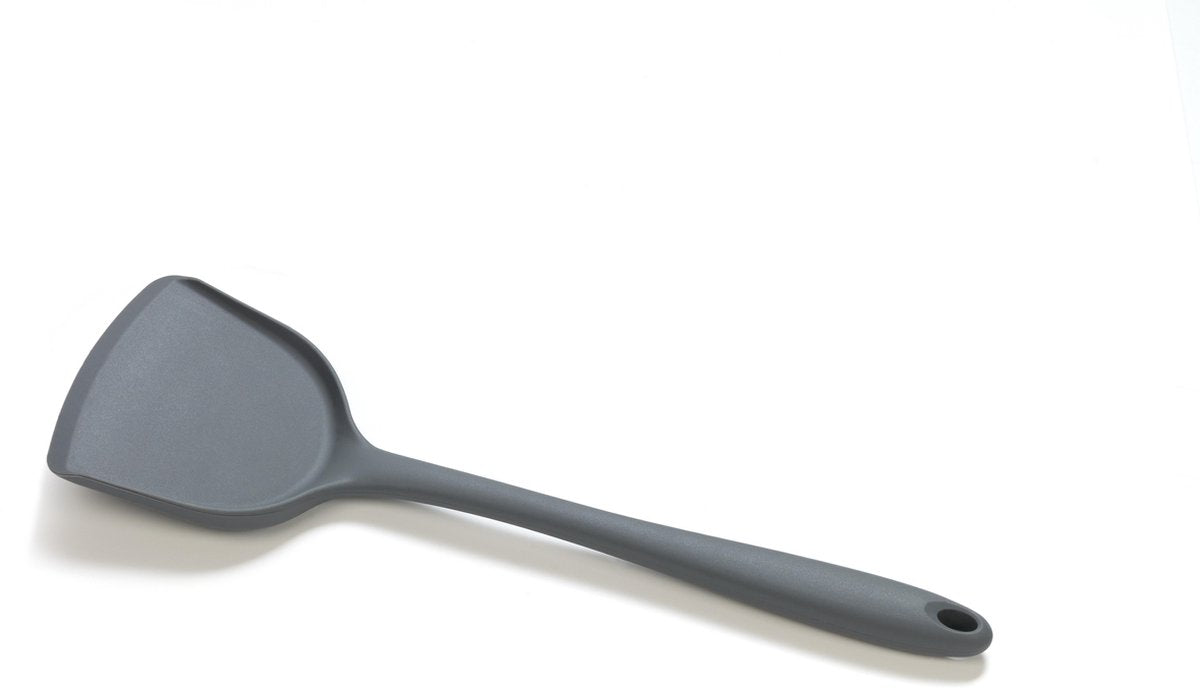 Spatule wok culinaire Basic - silicone - 32cm - grise