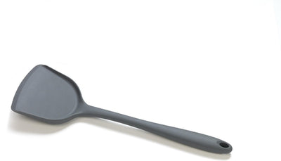Spatule wok culinaire Basic - silicone - 32cm - grise