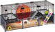 Ferplast multipla hamster large - cage modulable pour hamster - 107,5 x 37,5 x 42 cm - avec roue d'exercice