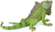 Figurine Collecta - iguane vert - (xl) - animaux sauvages - peint à la main - miniature