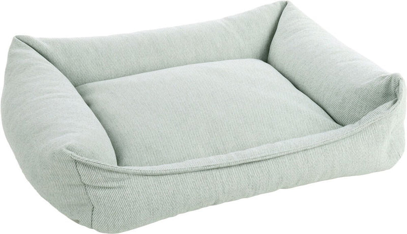 Lit orthopédique pour chien Flamingo - Lit orthopédique pour chien - Ligne Premium - Lit pour chien de luxe pur 80 x 67 x 22 cm - Mousse à mémoire de forme supplémentaire pour un confort maximal - Panier Baldar vert