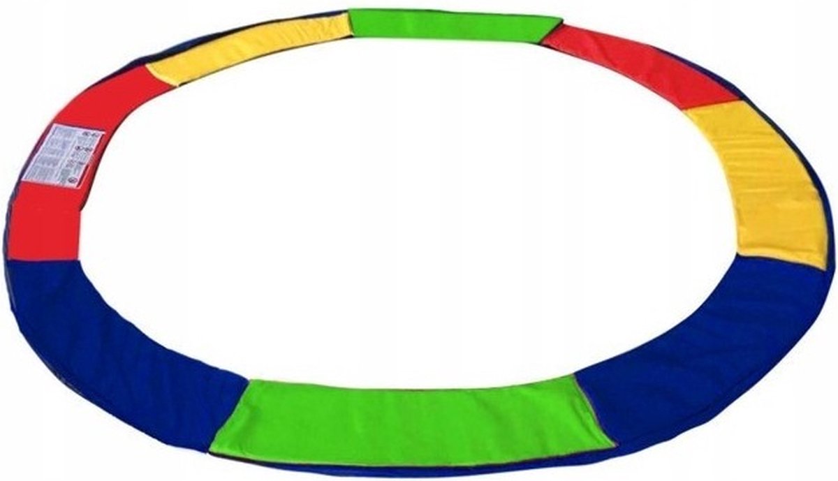Bord de protection pour trampoline Springos | 366cm | multicolore