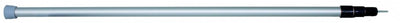Eurotrail poteau d'auvent poteau de chevron 105-250 cm aluminium argent