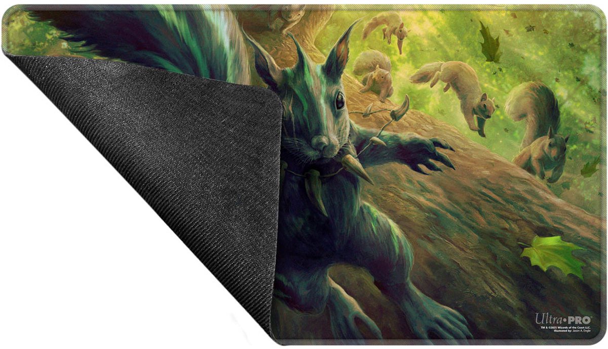 Ultrapro ultra pro - magic: the rassemblement - série commandant - vote des fans 1 - tapis de jeu à bords cousus chatterfang - royaume-uni