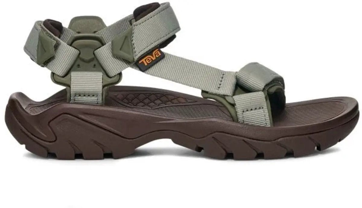 Sandales femme universelles Teva w terra fi 5 - jonc de mer - vert
