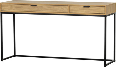 Bureau Woood Silas - chêne - mélamine - 74x140x44