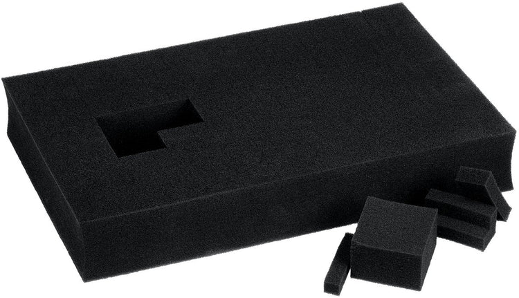 Kit d'inserts en mousse à grille d'origine Einhell pour le système e-case (mousse à grille comme insert adapté au boîtier du système -e-case - stockage sûr et adaptable pour les appareils sensibles)