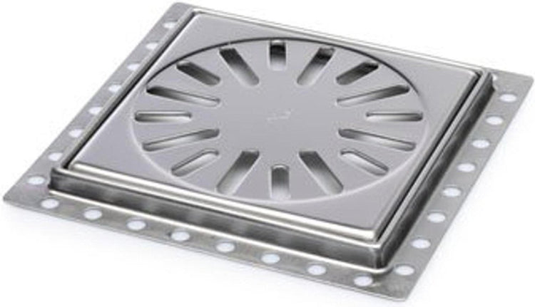 Fosse de rénovation Plieger - inox - 15 cm x 15 cm