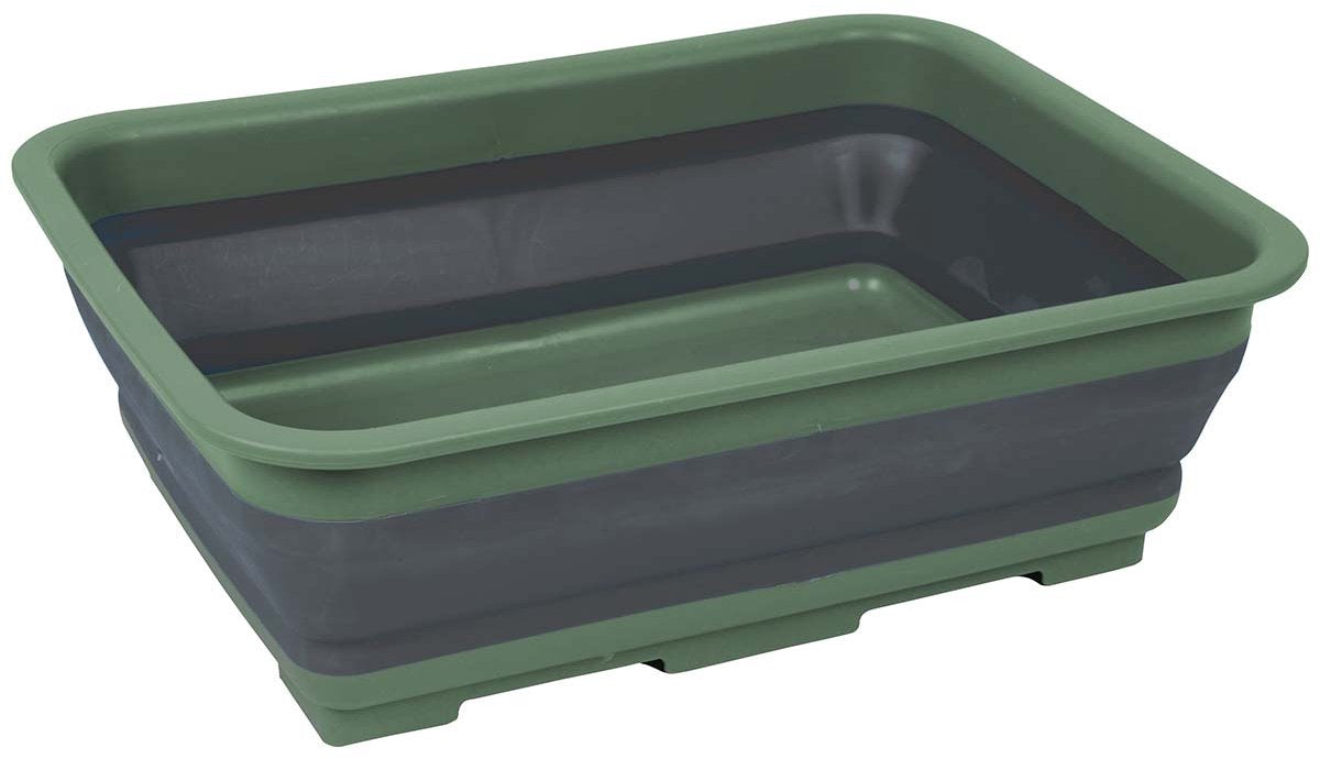Bo-camp - évier - pliable - silicone - 7 litres - bleu