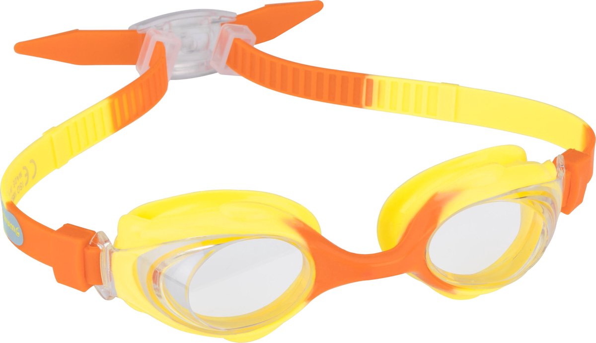 Lunettes de natation Waimea - enfants - jaune orange - protection UV - antibuée