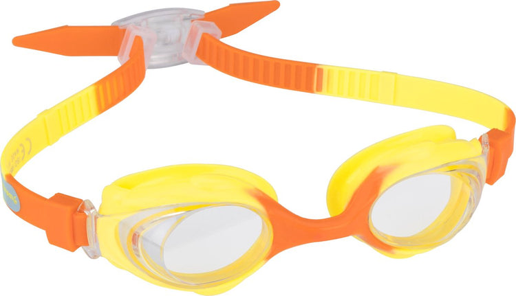 Lunettes de natation Waimea - enfants - jaune orange - protection UV - antibuée