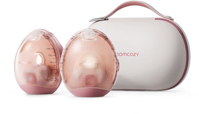 Momcozy air 1 – tire-lait mains libres – 2 pièces – électrique – support application – ultra fin