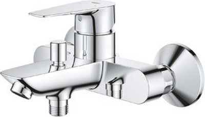 Mitigeur bain Grohe start edge avec inverseur chromé